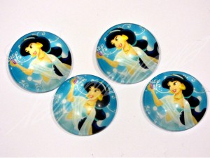 Серединка круглая "Жасмін", 2,5 см